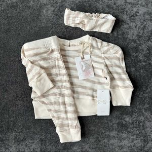 NWT Jessica Simpson Tiger Stripe Set